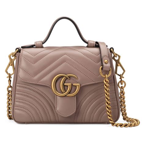 gucci gg mArmont mini top handle bag|Gucci Marmont matelasse mini bag.